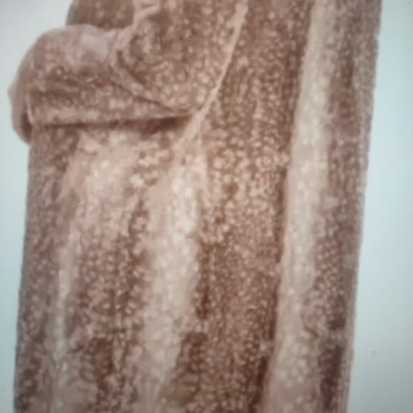 Johnny Was Faux Fur Teddy Jacket Coat - Size Medium - Picture 2 of 13